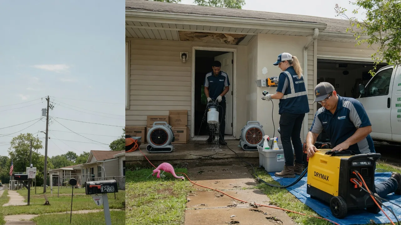 Storm Damage Water Removal in Shelley, ID near me